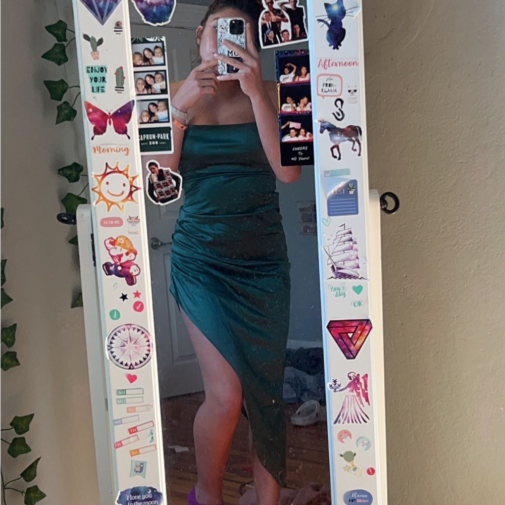 Emerald Green Dress